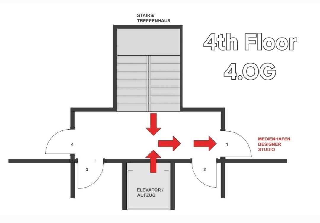 Apartment Medienhafen Designer